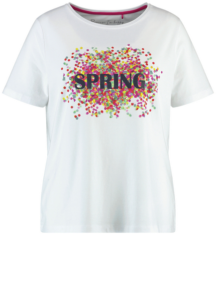 T-shirt met tekst