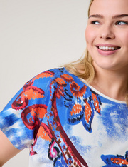 Lässiges Shirt mit Paisley-Print