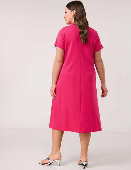 Katoenen jurk van interlock-jersey