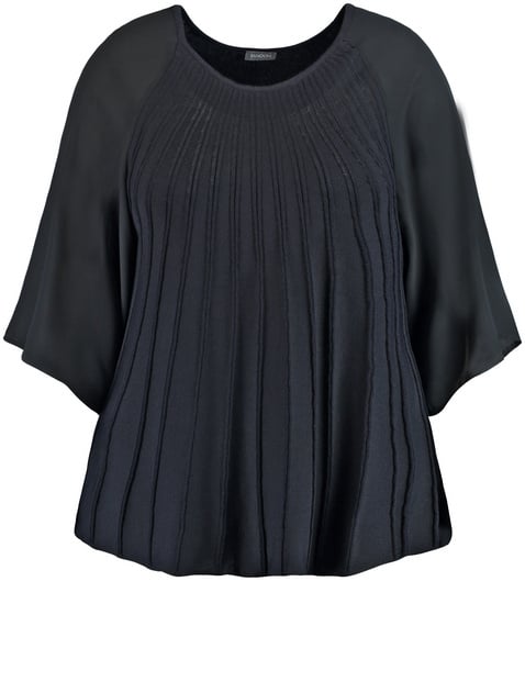 Chiffon sleeve outlet jumper