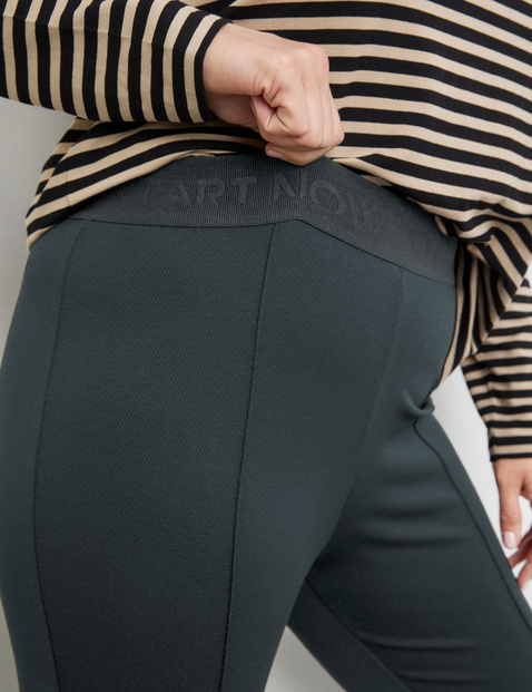 Leggings made of interlock jersey