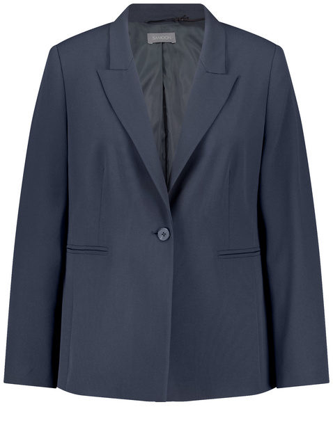 Classic blazer with piped pockets Classic blazer with piped pockets