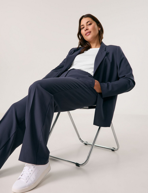 Classic blazer with piped pockets Classic blazer with piped pockets