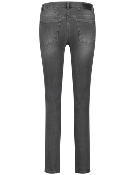 Jeans with a washed-out effect, Perfect4ever in Grey | GERRY WEBER