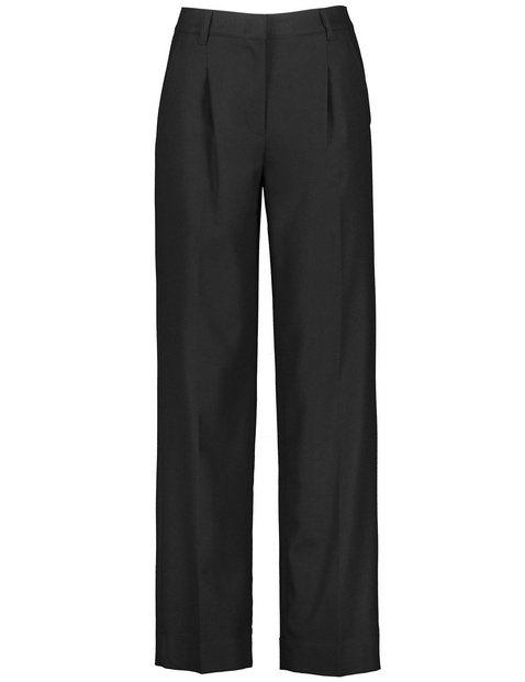 Ladies long leg hot sale black trousers