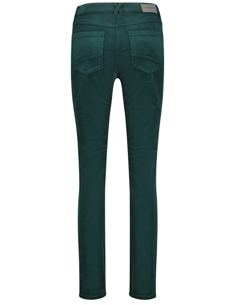 Cabi Skinny Velvety Soft Corduroy Pants #3743 Forest Dark Green
