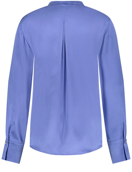 vitamine pop Kilometers Blouse | blouse met lange mouwen in Blauw | GERRY WEBER