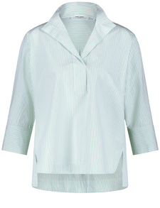 Damen 3/4 Arm Voile Shirtbluse aus … curated on LTK