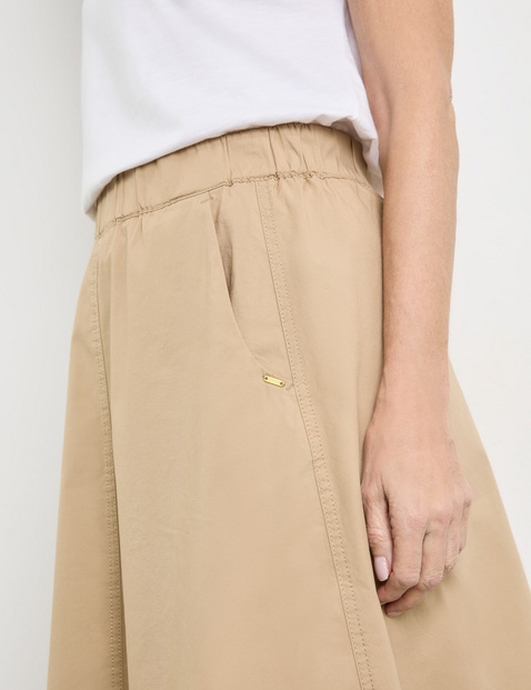 Short A-line skirt