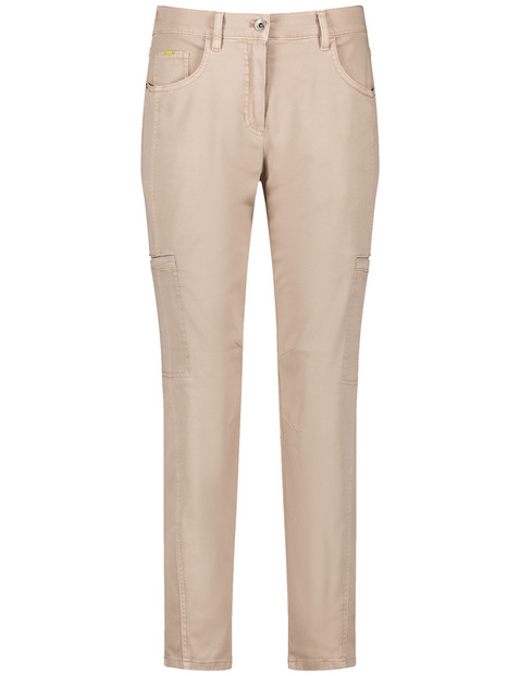 BREEZY CARGO PANTS - SPODNIE LNIANE