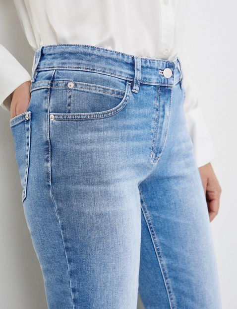 STRAIGHT FIT AN:NIK five-pocket jeans in Blue | GERRY WEBER