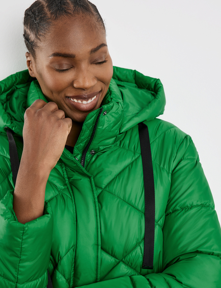 Womens green sale padded jacket