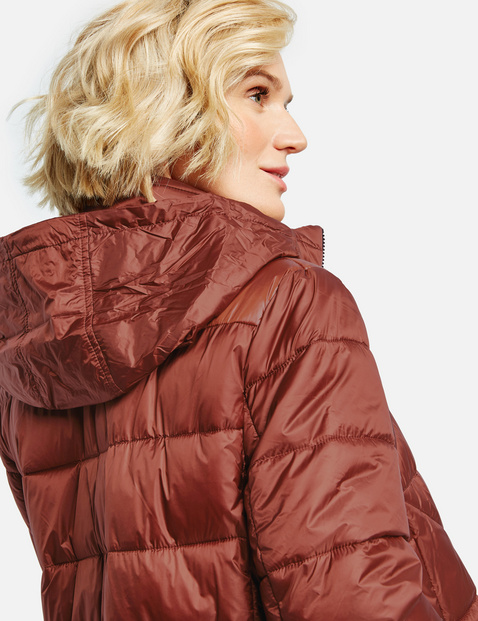 Outdoor jacket in a panelled look