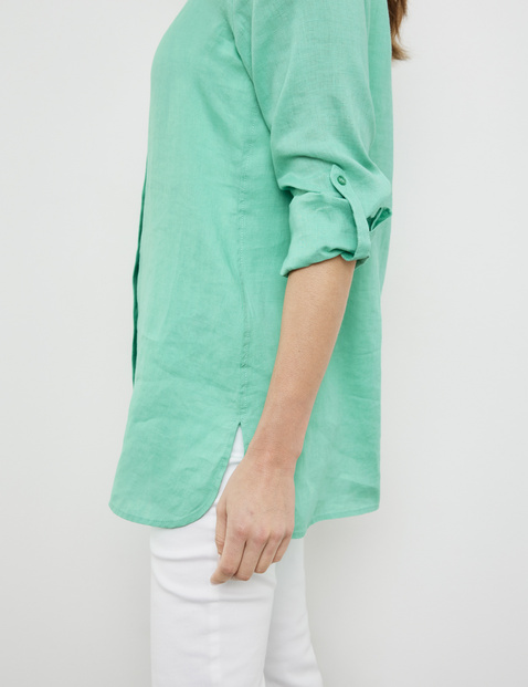 Long linen blouse