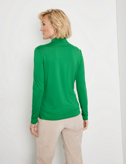 Green long 2024 sleeve turtleneck