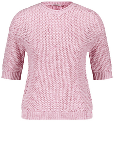 Ladies three store quarter sleeve jumpers