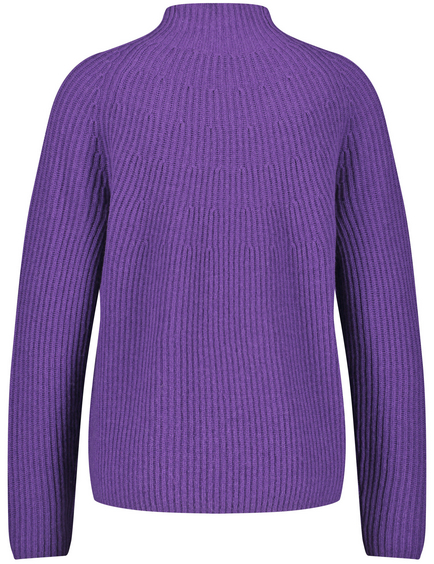 Purple high deals neck jumper