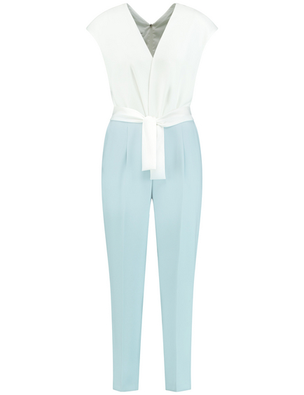 Weigering moed Wig Two-tone jumpsuit