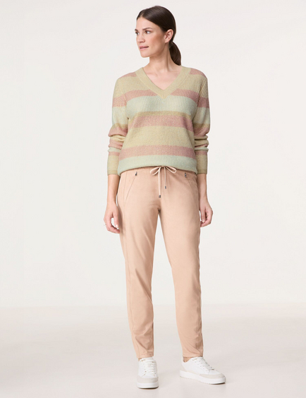 Schlupfhose KA꞉JA JOGG PANT in Veloursoptik