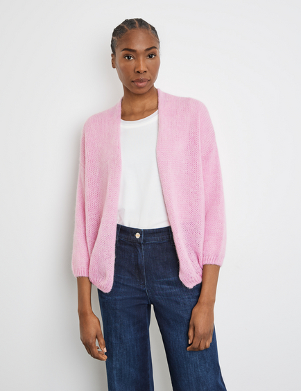 Pink 2025 open cardigan