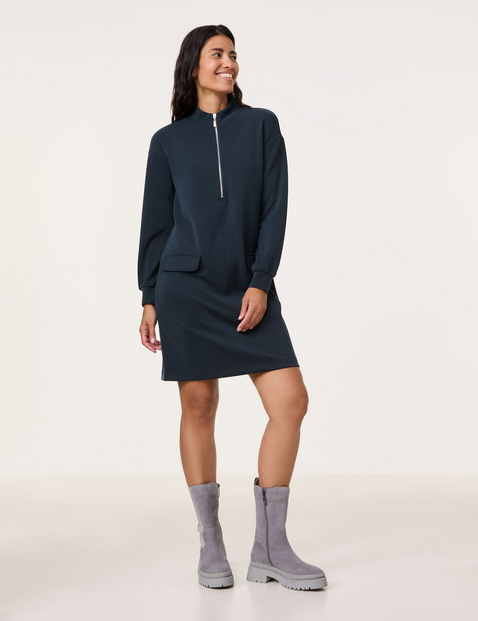 Jersey sweatshirt dress on sale