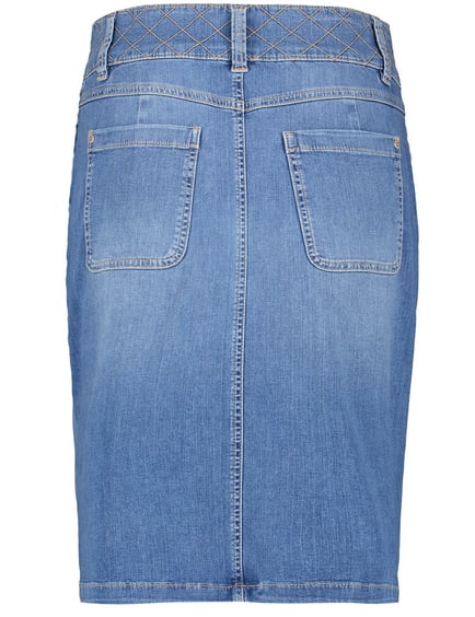 denim skirt without buttons