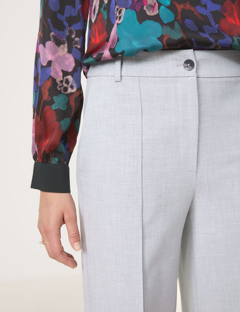 Elegante broek met wijde pijpen