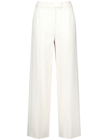 Elegante broek met wijde pijpen