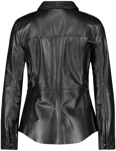 genuine leather shirt