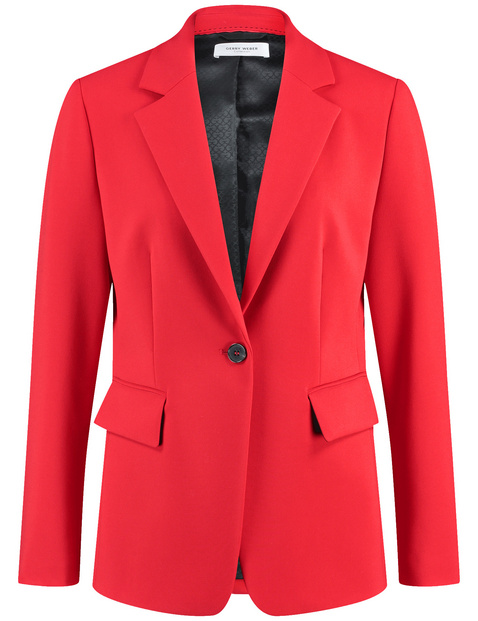 Getailleerde blazer met comfortabele stretch