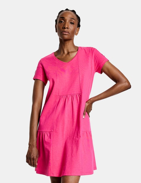 adidas pink sweater dress