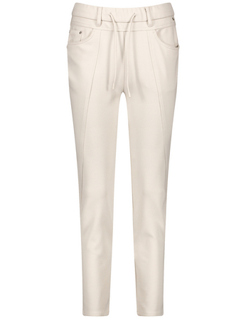 7/8-length stretch trousers, KIR꞉STY CITYSTYLE in Beige