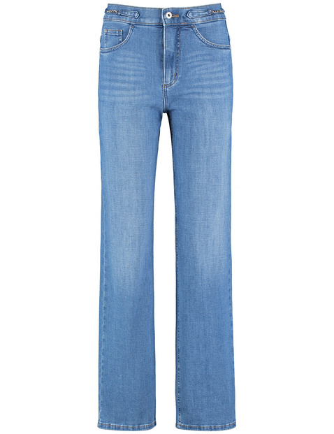 Five-pocket MIR꞉JA WIDE LEG jeans with chain details