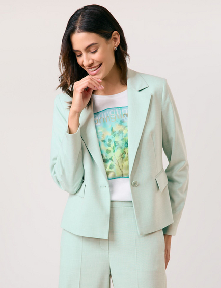 Elegante blazer met comfortabele stretch