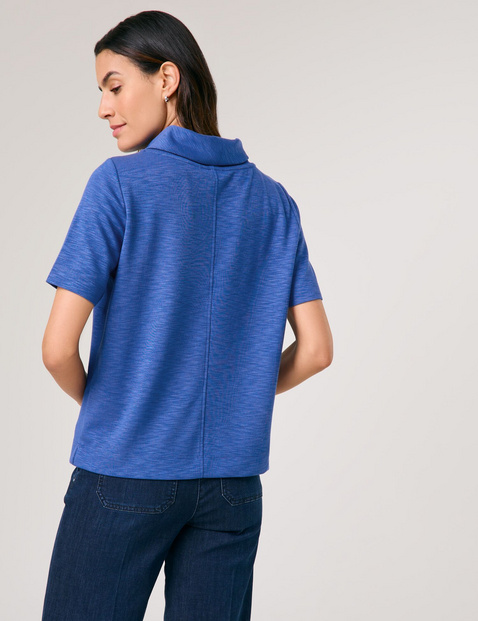 Shirt met 3/4-mouwen van SLUB jersey
