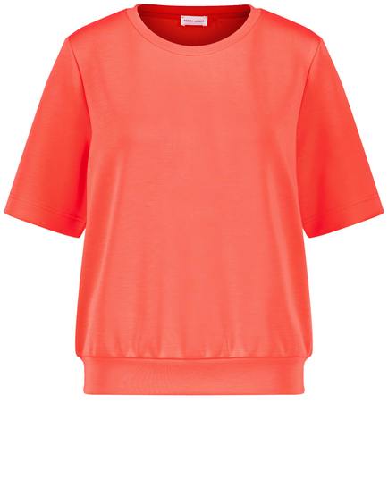 Soft sand-washed sweatshirt
