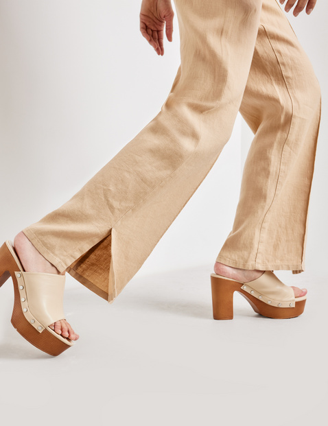 Hose aus Leinen Classic Fit