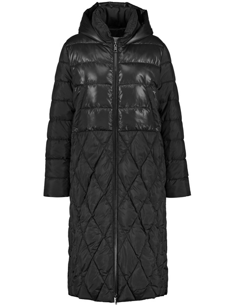 Gerry weber quilted coat platinum sale