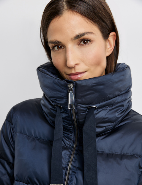 Ultra-soft down quilted jacket