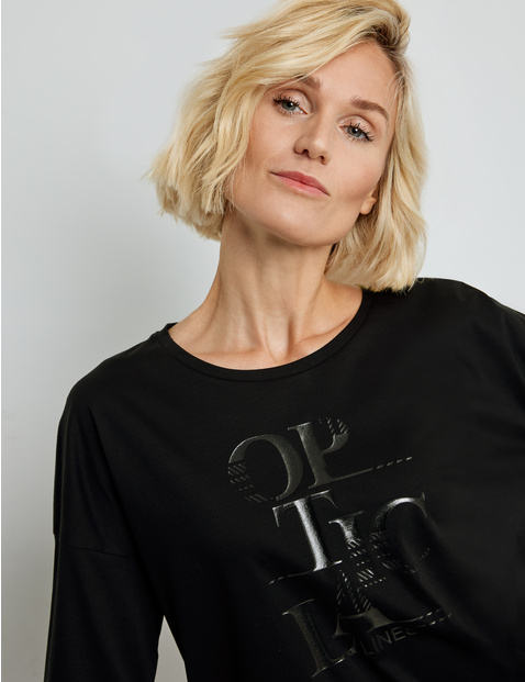 Shirt mit Letterprint