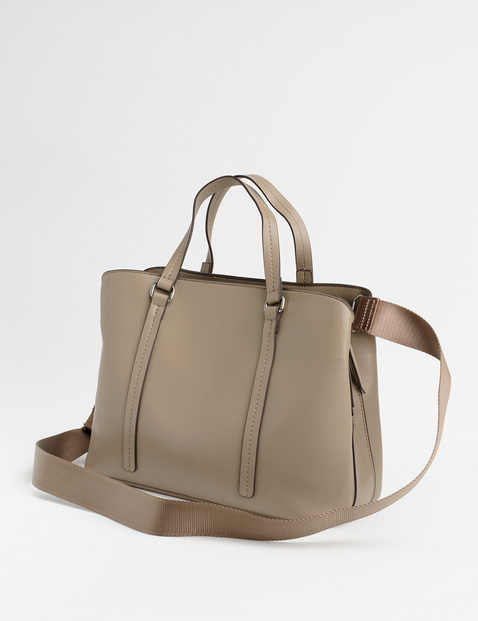 Handtas met afneembare schouderriem in Beige GERRY WEBER