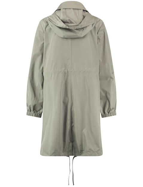 lightweight coat with hood