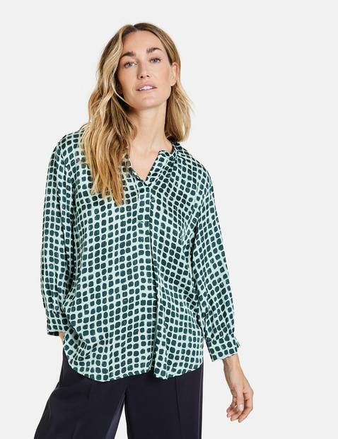 Gerry Weber Checked Blouse check pattern casual look Fashion Blouses Checked Blouses 