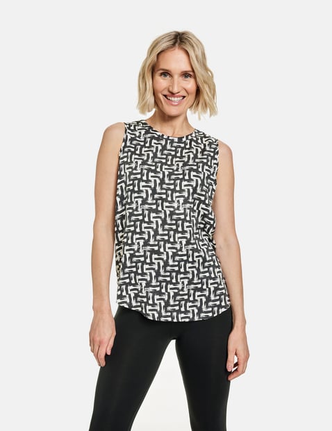 jones studio sleeveless tops