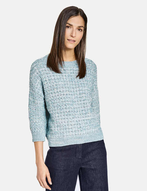 textured knitwear