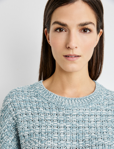 textured knitwear