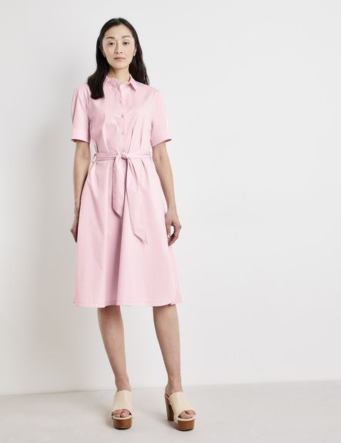 pink shirt dress next