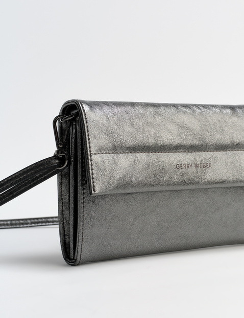 Elegant clutch with a shoulder strap