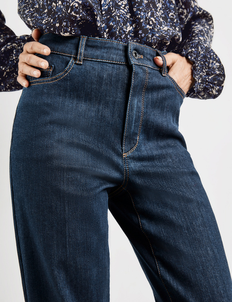 5-Pocket-Jeans mit geradem Bein