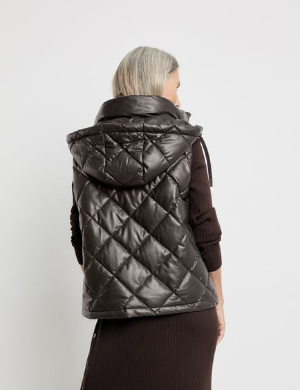 body warmer leather jacket